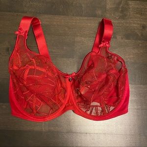 Red Lace Empreinte Bra - 30G / 65G